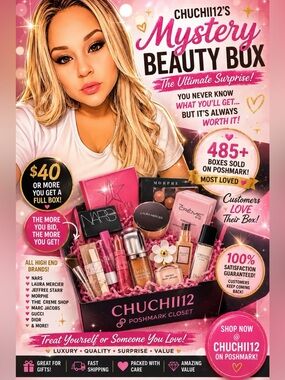 Beauty Mystery Box💄💋🫦THE MORE YOU BID THE MORE YOU GET!